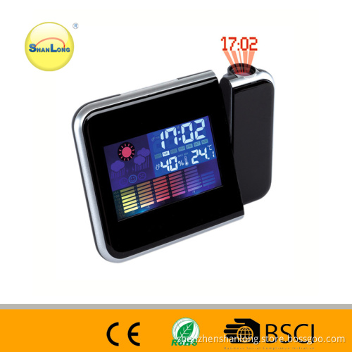 New Year Promotional Gifts Weather Station Clock (5335)